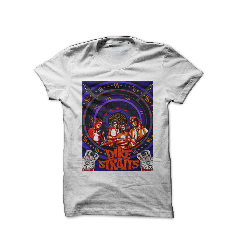 Dire Straits TShirt White